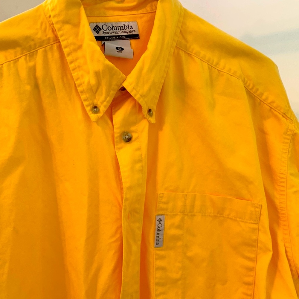Columbia xl short sleeve shirt